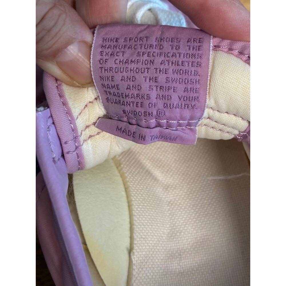Vintage Nike Waffle Trainer Pink Purple Sneakers 830507PD Womens Size 7 rare - Picture 10 of 16